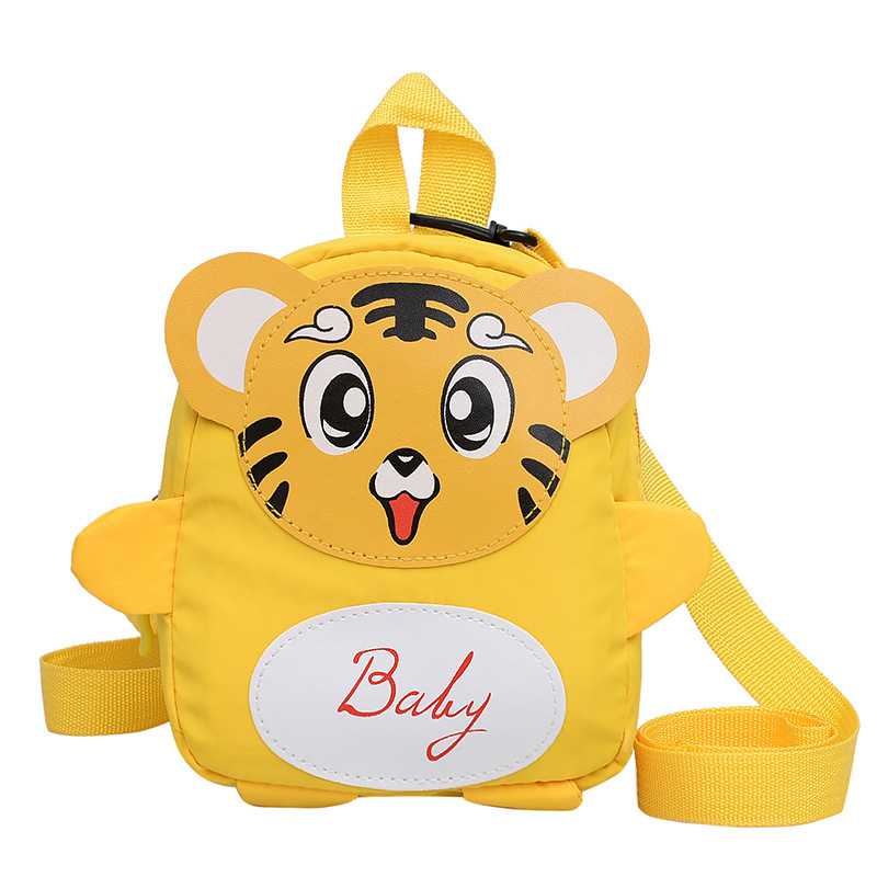 A cute cartoon tiger-shaped backpack for children to prevent getting lost, a lightweight and fashionable baby backpack, and a kindergarten schoolbag Item Picture