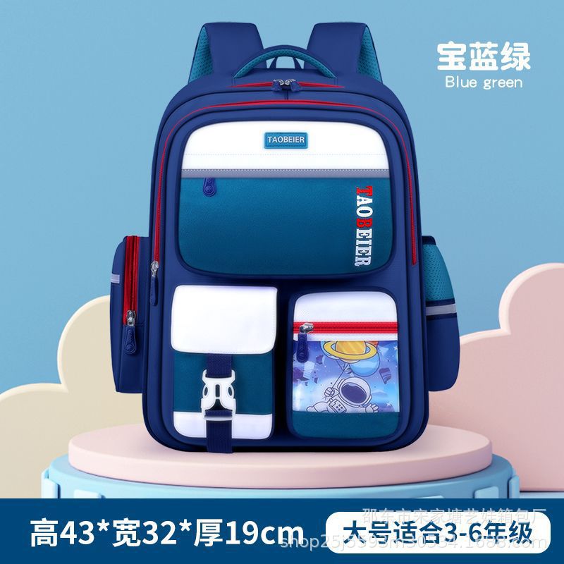 New children's schoolbag for girls, Grade 12, Grade 36, three-dimensional large-capacity backrest backpack Application Scenario