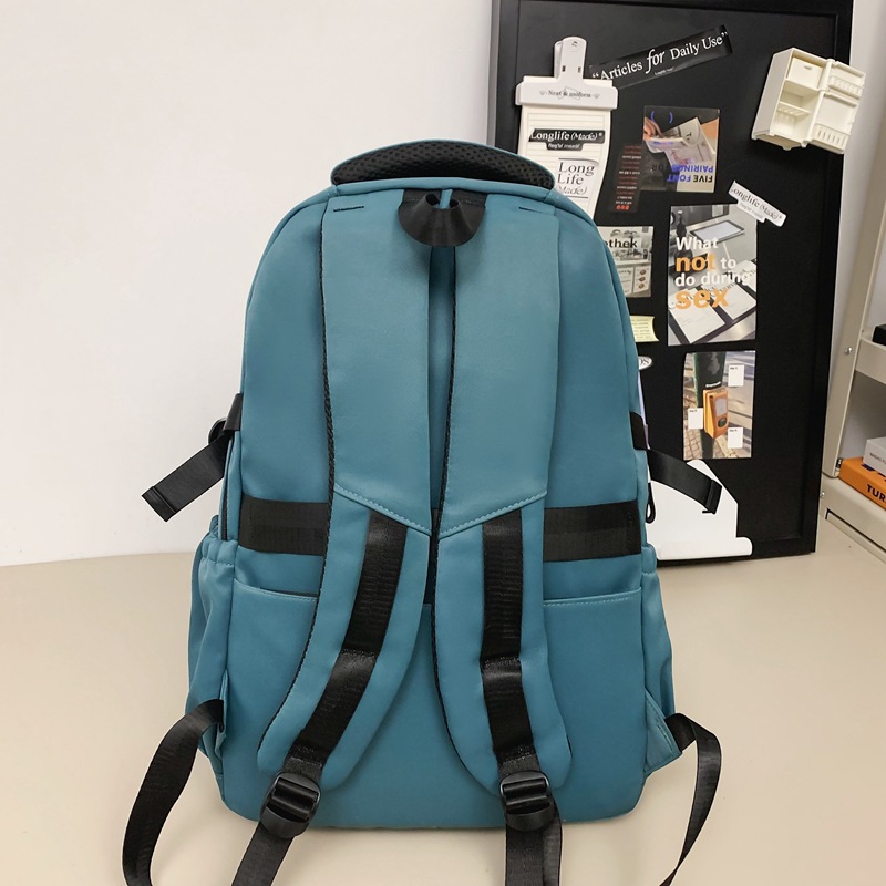 Large-capacity backpack for girls, a trendy backpack for high school students in 2024, a new sporty style schoolbag for junior high school students and college students for boys Specification drawing