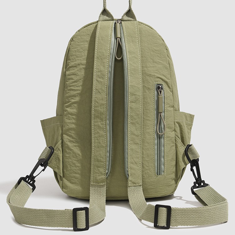 New high-appeal forest-themed backpack for couples, casual, simple, lightweight, commuting, fashionable and versatile outdoor hiking backpacks Specification drawing