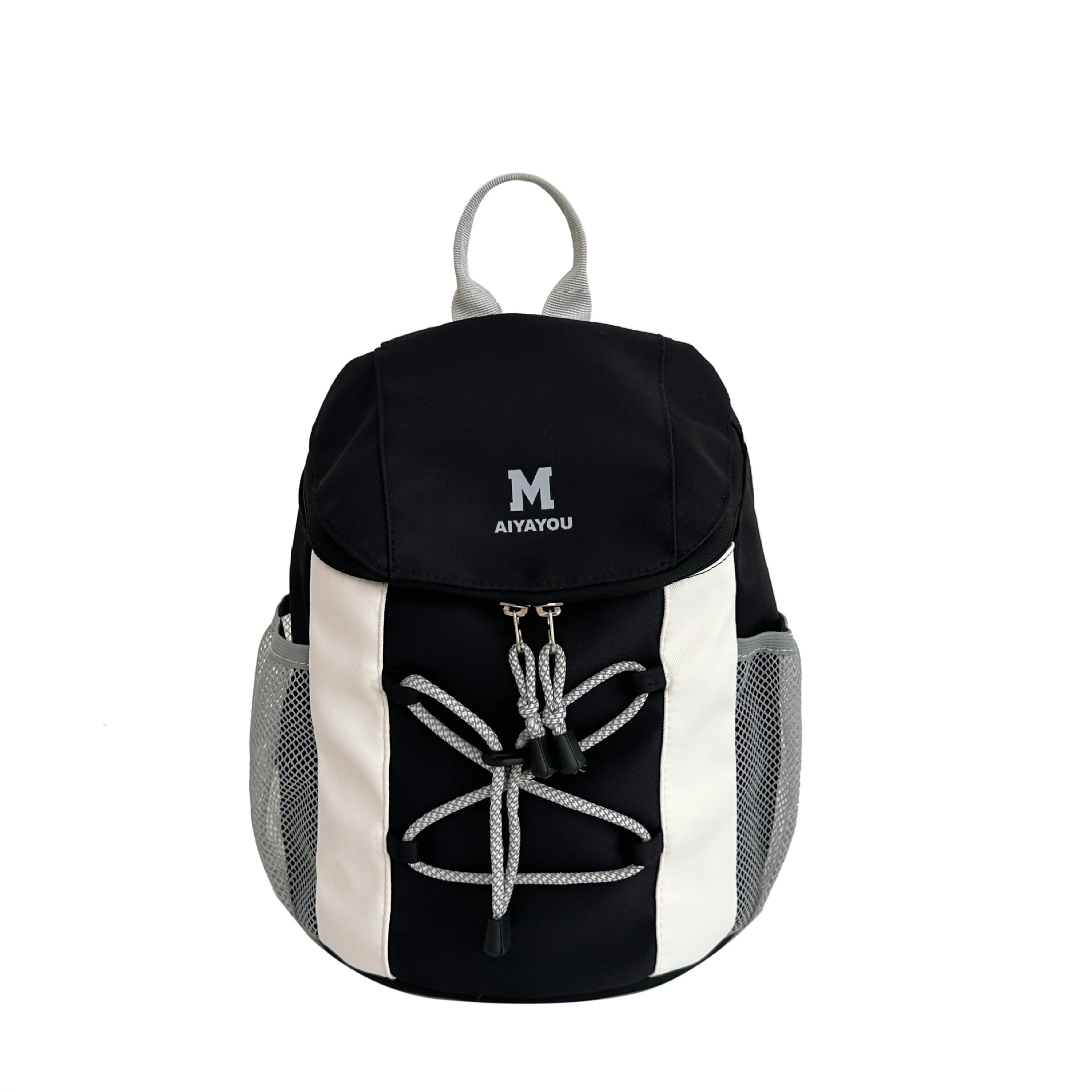 Cross-border sports small schoolbag for women, fashionable commuting cycling backpack, outdoor hiking and mountain climbing, color-blocking and charming backpack for men Item Picture