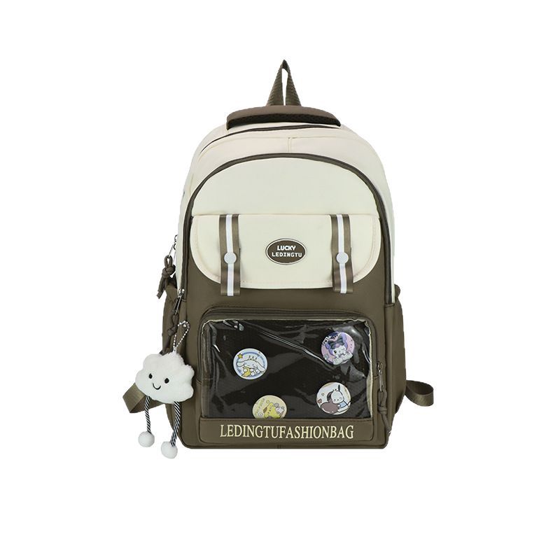 "Painbag Backpack for high school girls, large capacity, cute and unique, no similarity, 1-6 grade girls' backpack. Item Picture