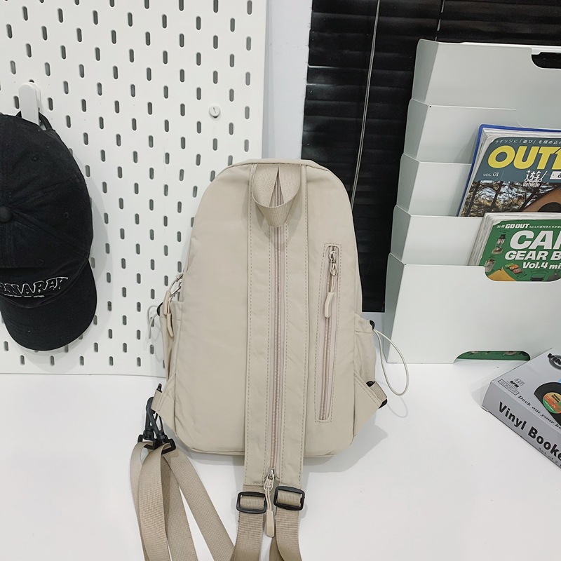 Men's 2024 new outdoor travel backpack, college student hiking and mountain climbing small backpack, women's crossbody single-shoulder bag Specification drawing