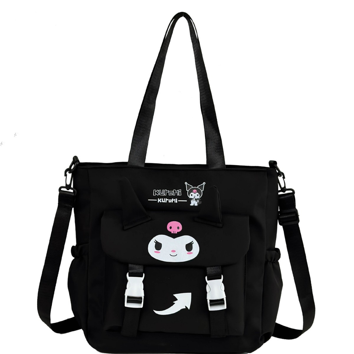 Cartoon-printed high-appearance-level crossbody bag for women, simple new ins handbag, cute and lightweight after-school bag for primary school students Item Picture