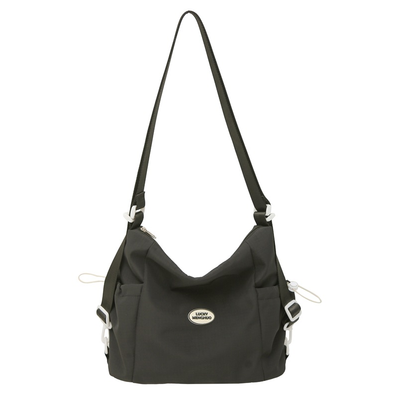 Korean-style ins campus casual small square bag, solid color, simple and sweet, girlish mini backpack, daily tote bag Item Picture