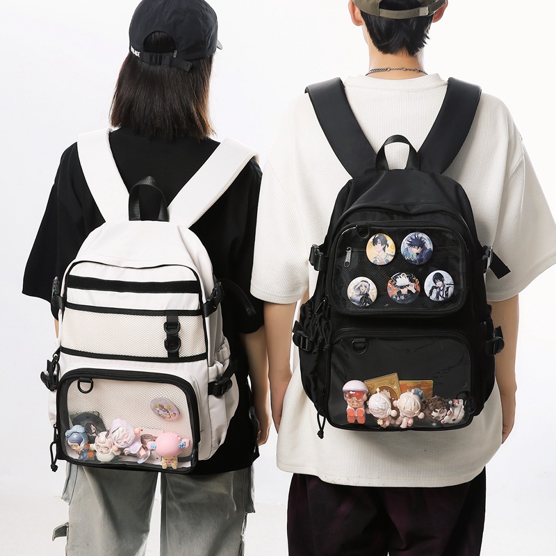 The "Ba Ji Tong Bao" two-piece detachable multi-functional schoolbag is a cute backpack for grades three to six in primary school full figure