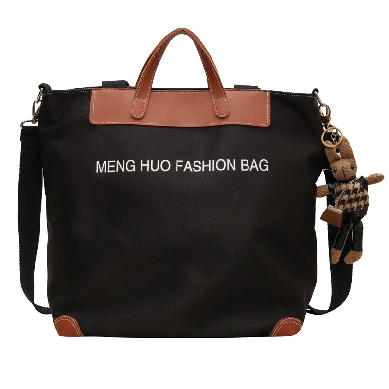Fashionable large-capacity tote bag for women, new summer 2024 trendy ins single-shoulder bag, simple and casual commuting bag Item Picture