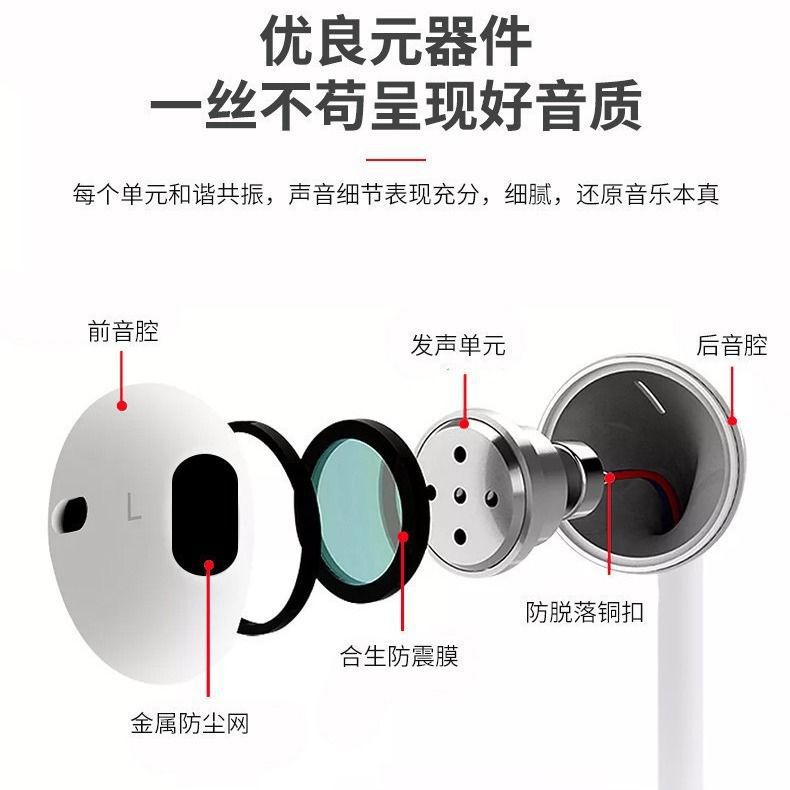 Wholesale headphones suitable for vivo, Huawei, OPPO and Xiaomi mobile phones, in-ear earbuds, Type-C wired bass Application Scenario