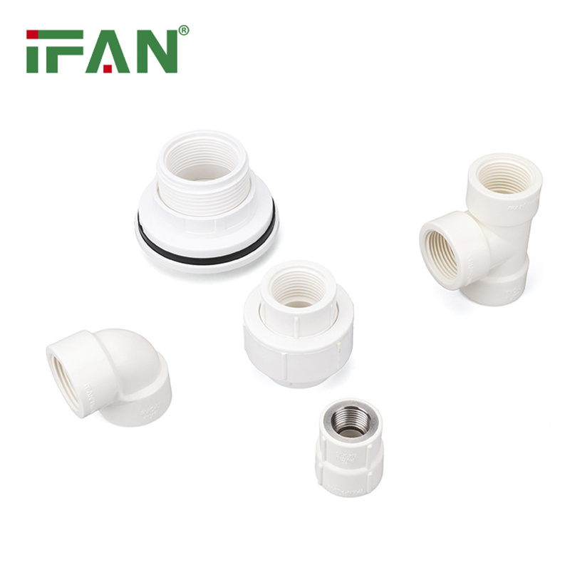 IFAN Factory BST UPVC Plumbing Tee PVC Thread Pipe Fittings