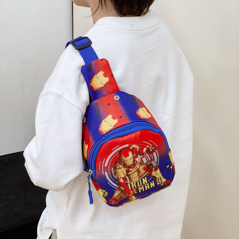 This year's new styles of children's bags, boys' and girls' fashionable cartoon coin purses, crossbody bags, outdoor casual small backpacks and chest bags Application Scenario