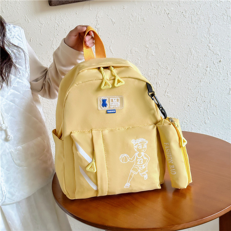 2024 New backpack: Korean-style forest-themed, fresh and cute female backpack, energetic girl, Japanese-style schoolbag for junior and senior high school students details Picture