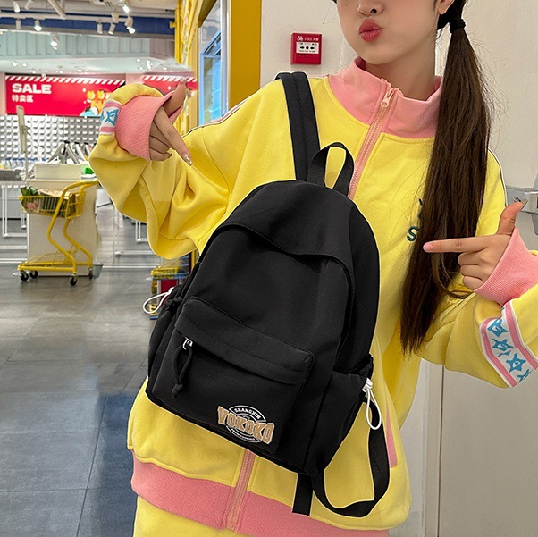 A simple mini backpack for junior and senior high school students in the Korean style of Instagram, and a backpack with a high level of appearance for college students full figure