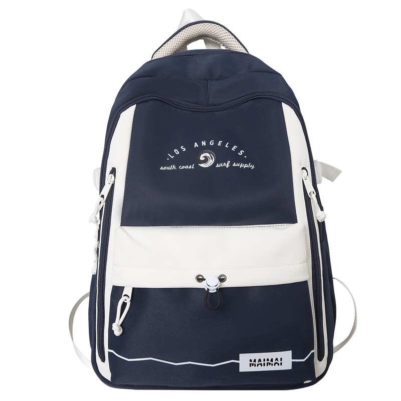 A new 2025 trendy backpack for men, a backpack for junior and senior high school students, and a casual travel computer bag for female college students Item Picture