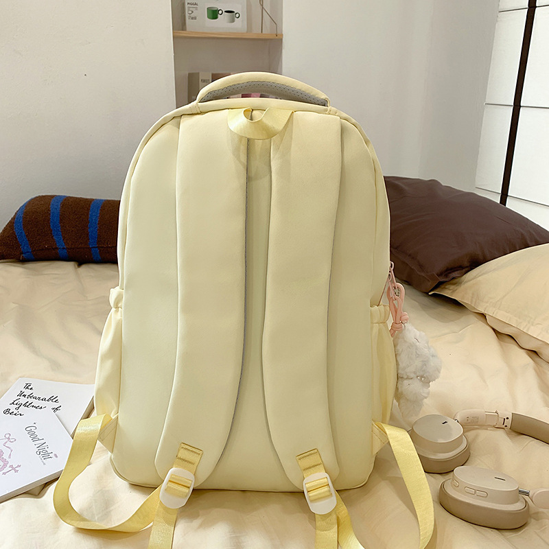 A new Japanese-style ins high-appearance-level, fresh and sweet, Harajuku style cute dog backpack for women, lightweight and large-capacity backpack Specification drawing