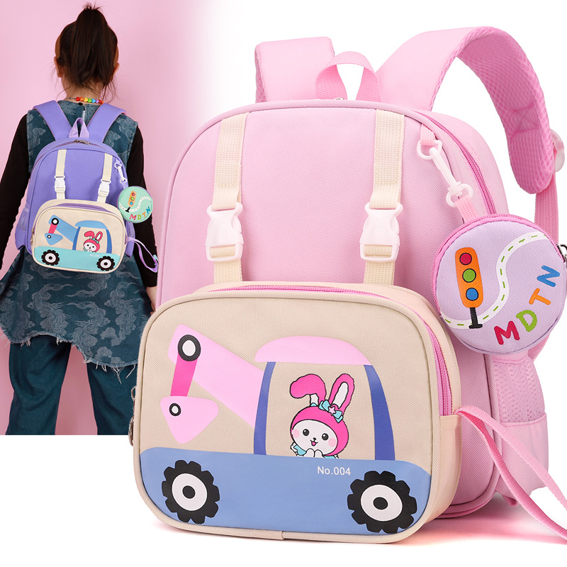 Kindergarten schoolbags for children aged 1-3, cartoon cute baby backpacks, lightweight boys' and girls' backpacks, student bags Application Scenario