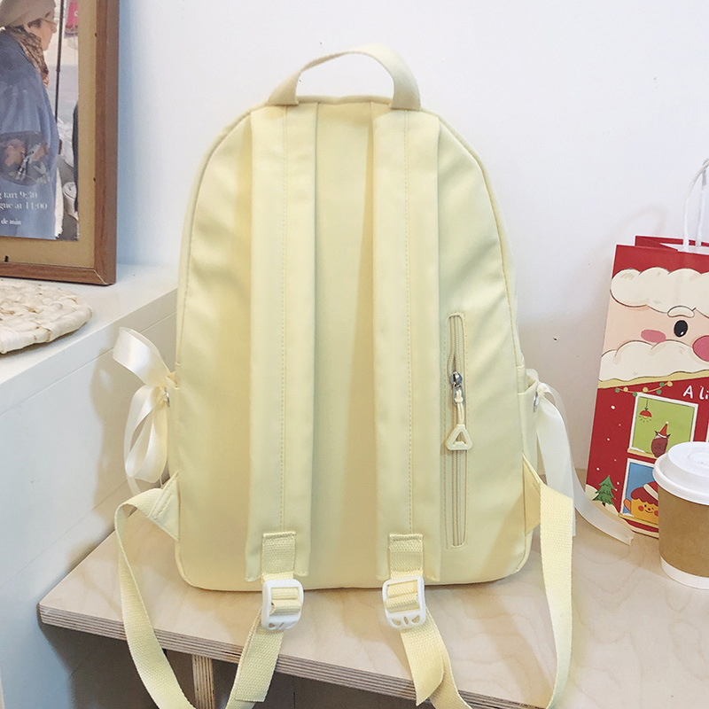 Spring 2025 new transparent, high-appearancelevel ins large-capacity single-shoulder and double-shoulder backpack for junior and senior high school students Specification drawing