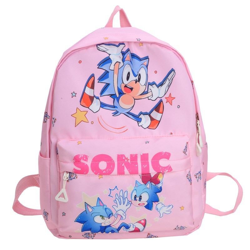 Kindergarten lightweight schoolbag, children's backpack, cute Sonic Cartoon 2025 new style for little boys, lightweight for girls Item Picture