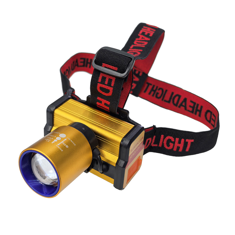 Js-935 USB charging telescopic adjustable white laser headlamp, cycling headlamp, outdoor camping headlamp, miner's lamp, repair headlamp, camping headlamp, fishing headlamp details Picture