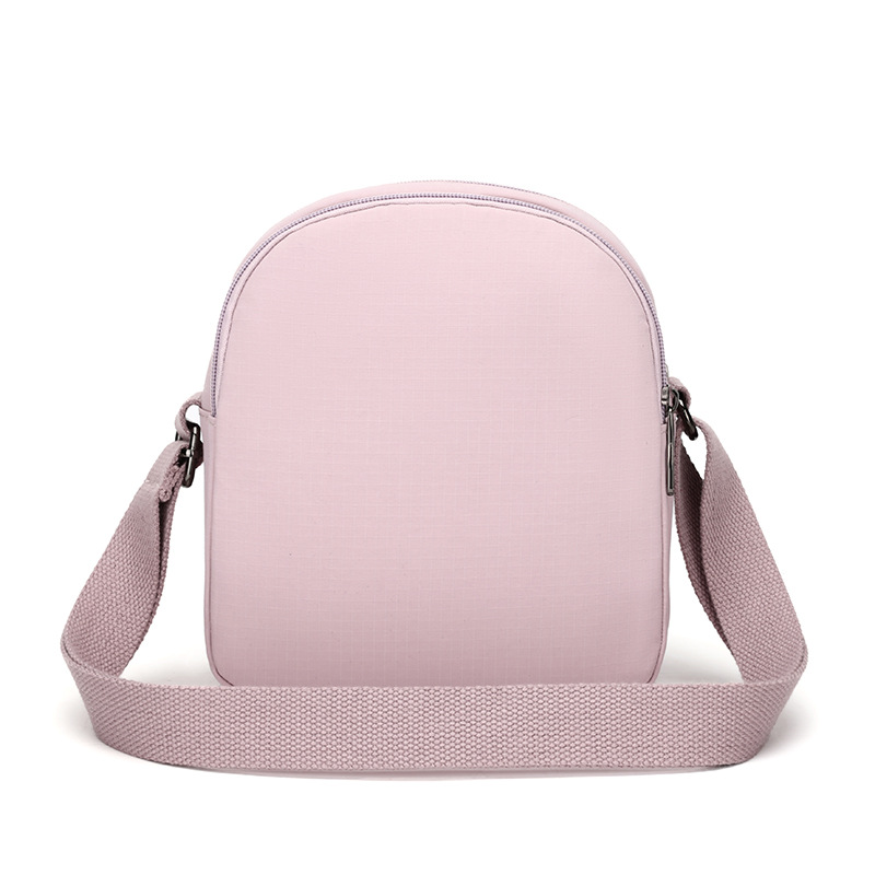 2025 New Korean-style fashionable and versatile single-shoulder bag, multi-compartment crossbody bag, large-capacity casual, simple and lightweight backpack Specification drawing
