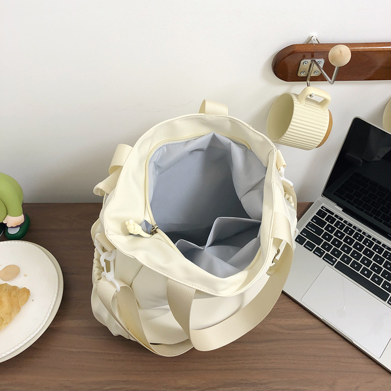 Korean version of ins large-capacity student class bag, transparent pain bag, Japanese style Harajuku high appearance level teenage girl single-shoulder crossbody bag Application Scenario