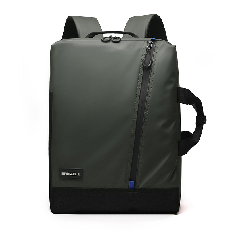 2025 New 20-liter computer bag, simple and fashionable, water-resistant, large-capacity backpack, high-quality carry-on bag Item Picture