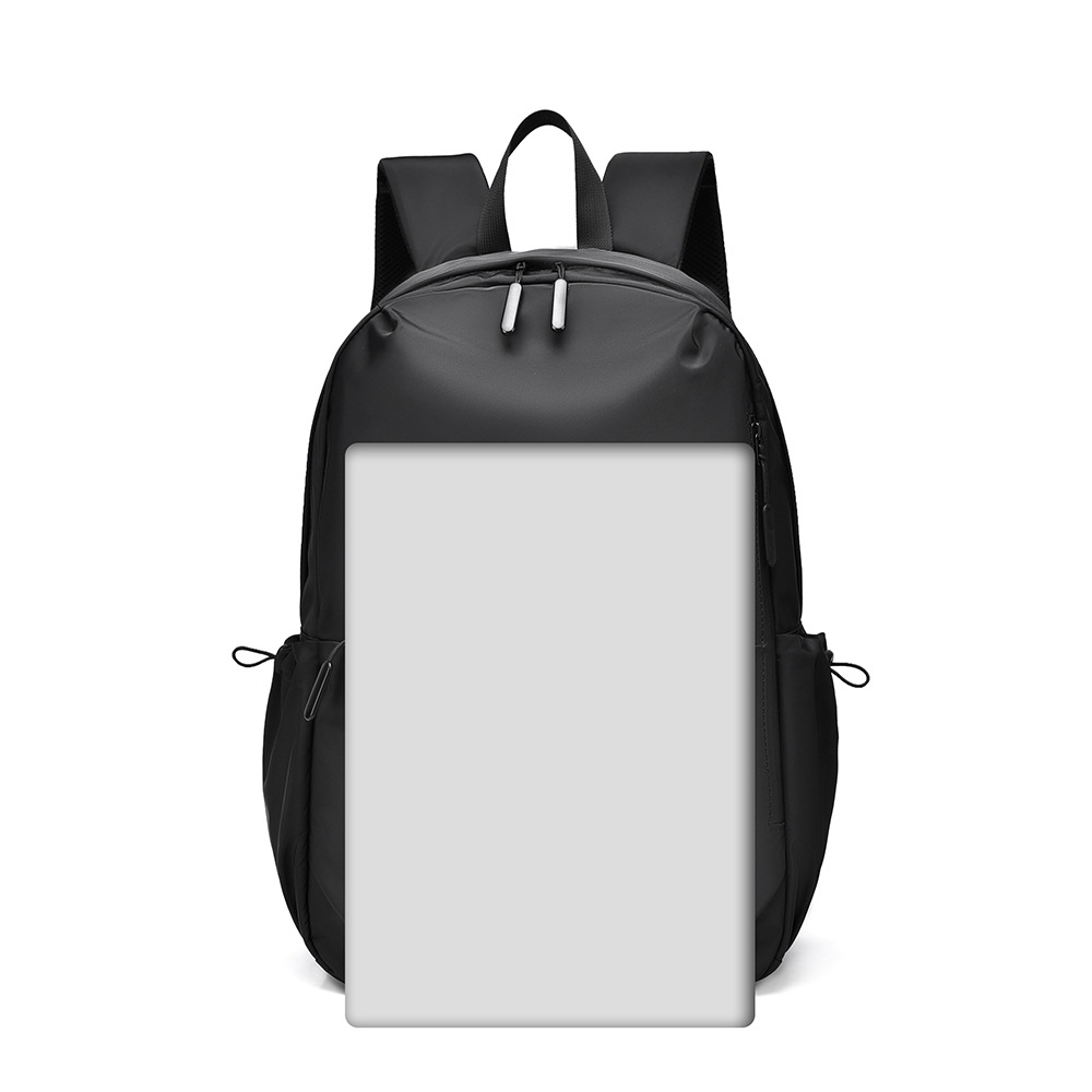Cross-border backpack, men's simple and casual bag, large-capacity travel backpack, lightweight commuting computer backpack details Picture