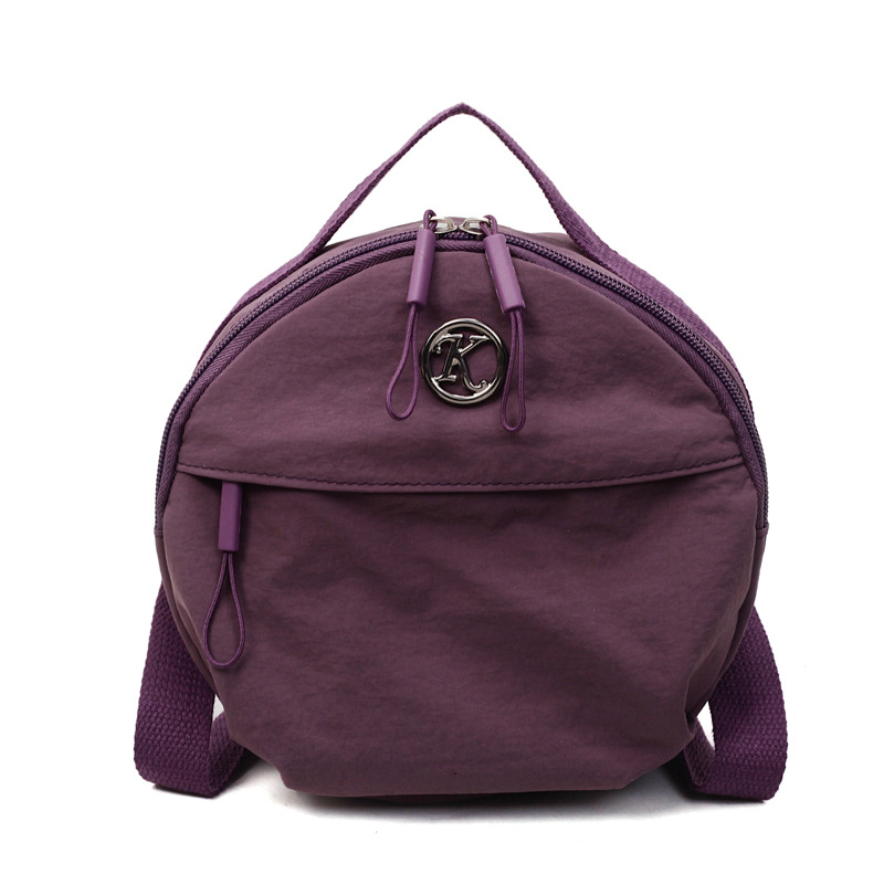 The 2025 new high appearance level small round bag is sweet and versatile. It is suitable for commuting and traveling, and can be carried diagonally on one shoulder in macaron color Item Picture