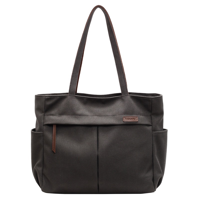 2025 New large-capacity versatile single-shoulder retro underarm bag, fashionable and versatile tote bag, casual and simple single-shoulder bag Item Picture