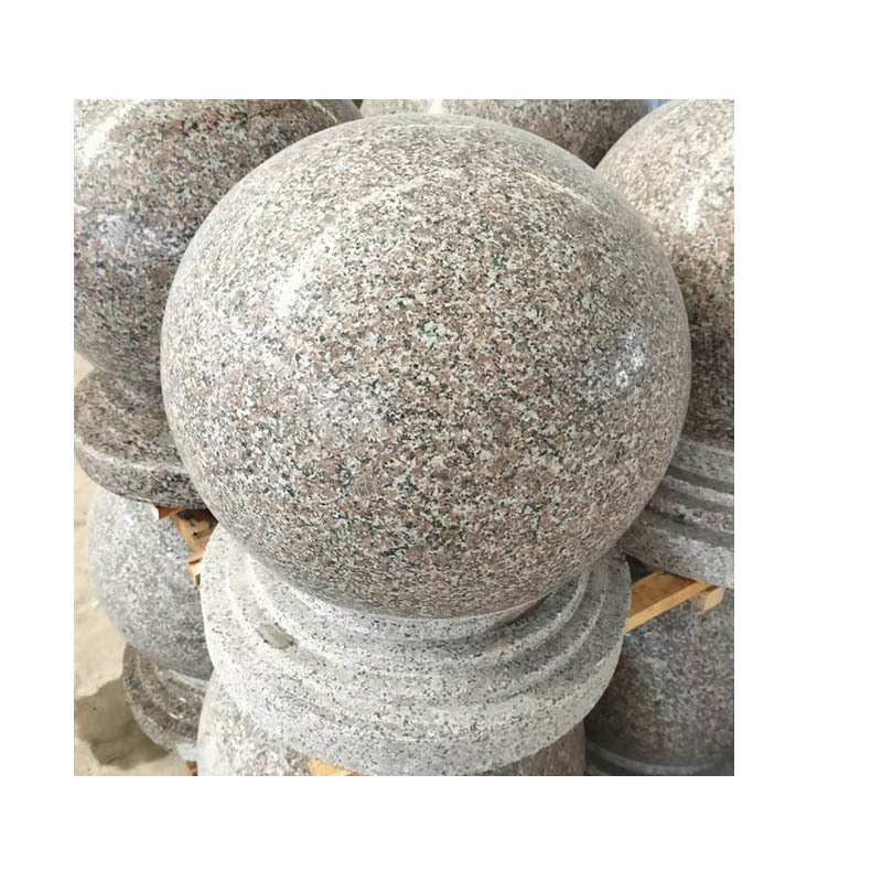 Granite roadblocks, stone balls, squares, scenic spots, schools, vehicle barriers, stone piers, marble sidewalks, vehicle stop barriers, stone piers Item Picture