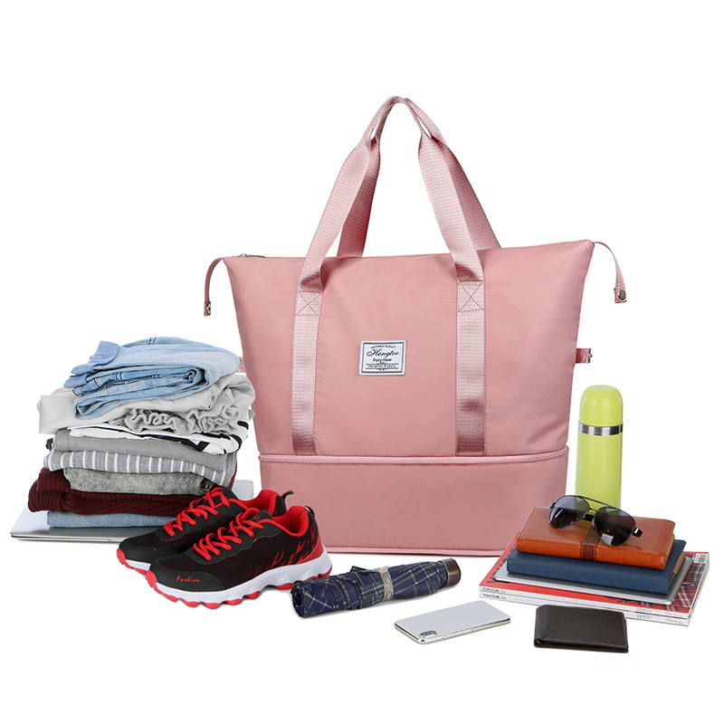 Large-capacity travel bags, business trip bags, women's short-distance luggage bags, folding lightweight travel bags, hand-held fitness bags Application Scenario