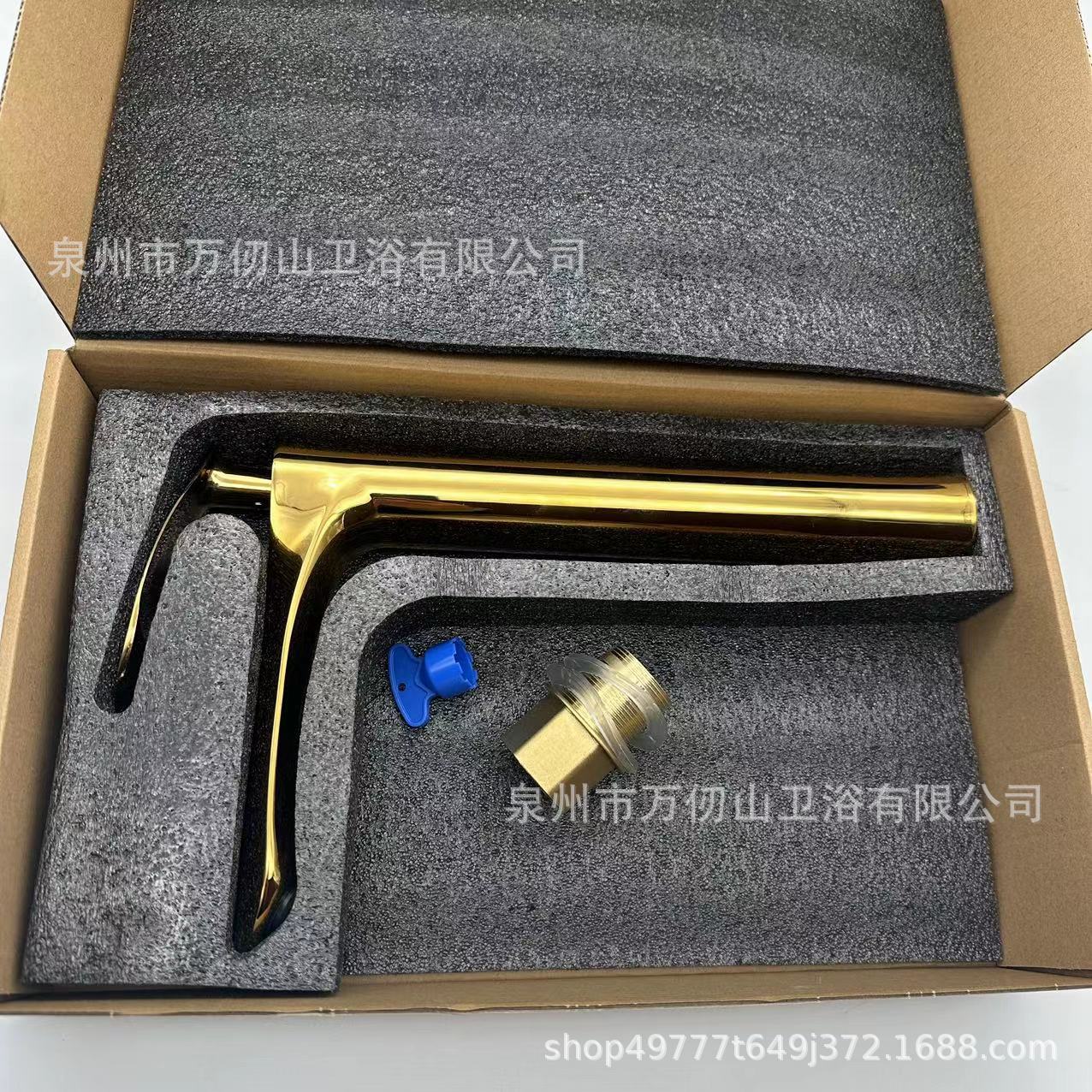 Factory direct sales, cross-border exclusive supply, Maple Leaf cold and hot water faucets, bathroom cabinets, washbasins, undermount basins, single-hole faucets Specification drawing