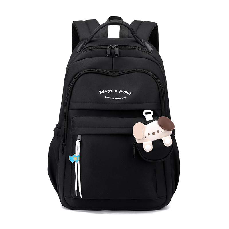 Japanese-style schoolbag, large-capacity backpack, sweet, cute and pure, for junior and senior high school students, multi-layered backpack for girls Item Picture