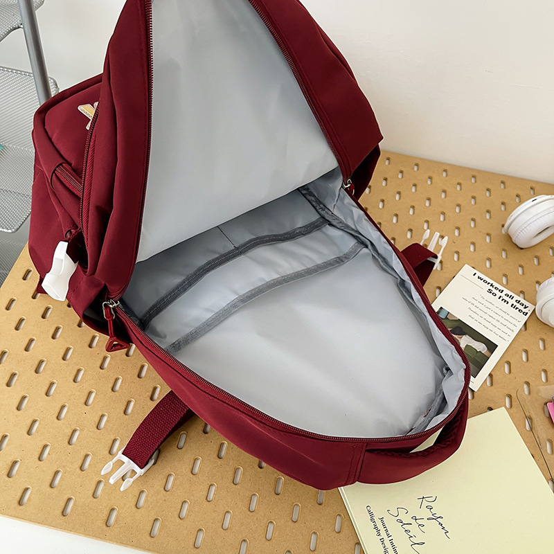 Large-capacity schoolbag for girls, Korean version of forest-themed college style, junior and senior high school student backpack, multi-layered primary school student backpack Application Scenario