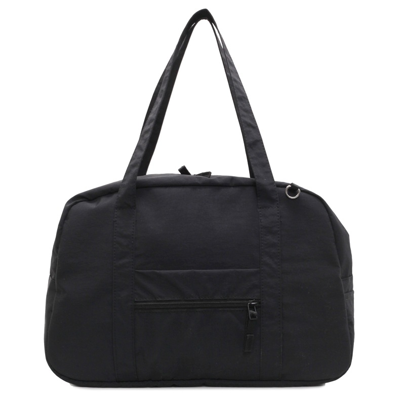 Niche lightweight travel bags, large-capacity casual Korean-style fitness bags, solid-color versatile backpacks, simple commuting tote bags Item Picture