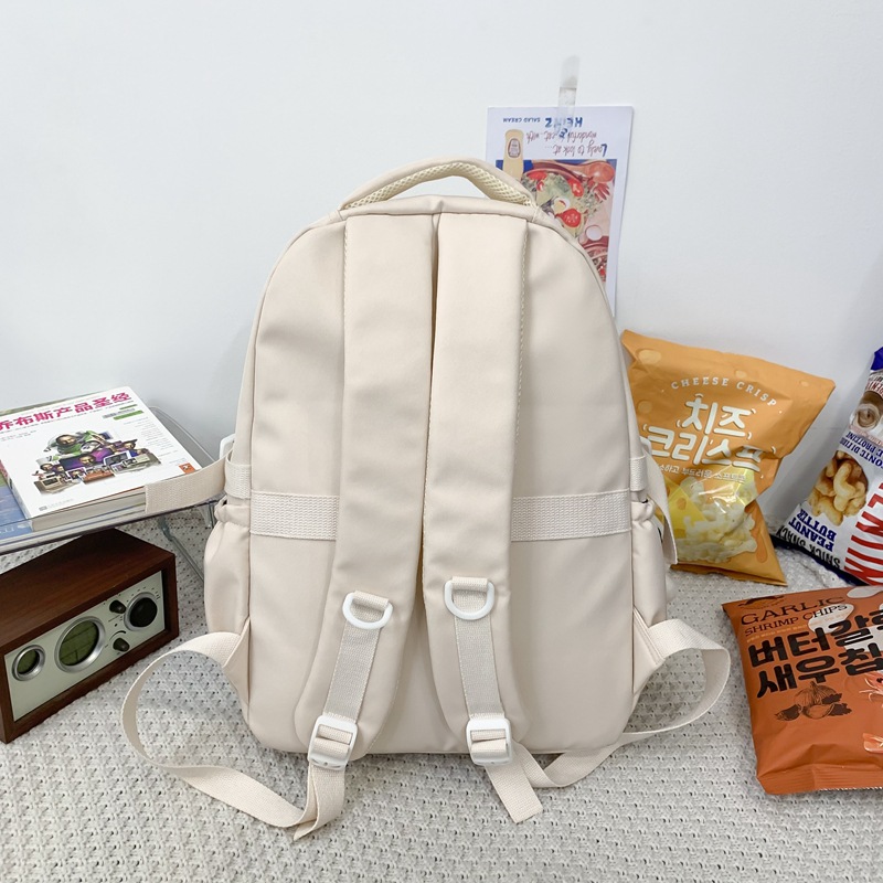 This is a large-capacity backpack for middle school students in grades three to six with an ins style Korean schoolbag Specification drawing