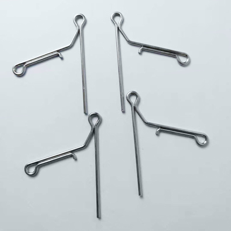 Wire bending and forming processing, steel wire, stainless steel special-shaped spring steel wire, 8-shaped buckle wire forming, spring fishing gear Application Scenario