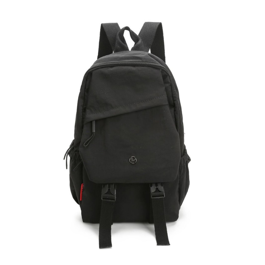 A new, simple and versatile backpack with a large capacity, unique and niche schoolbag. It is water-resistant and lightweight for spring outings and travel Item Picture