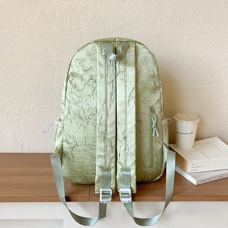 New Chinese-style schoolbag for female college students, with a niche design sense, simple and versatile, high appearance level, ins backpack for commuting Specification drawing