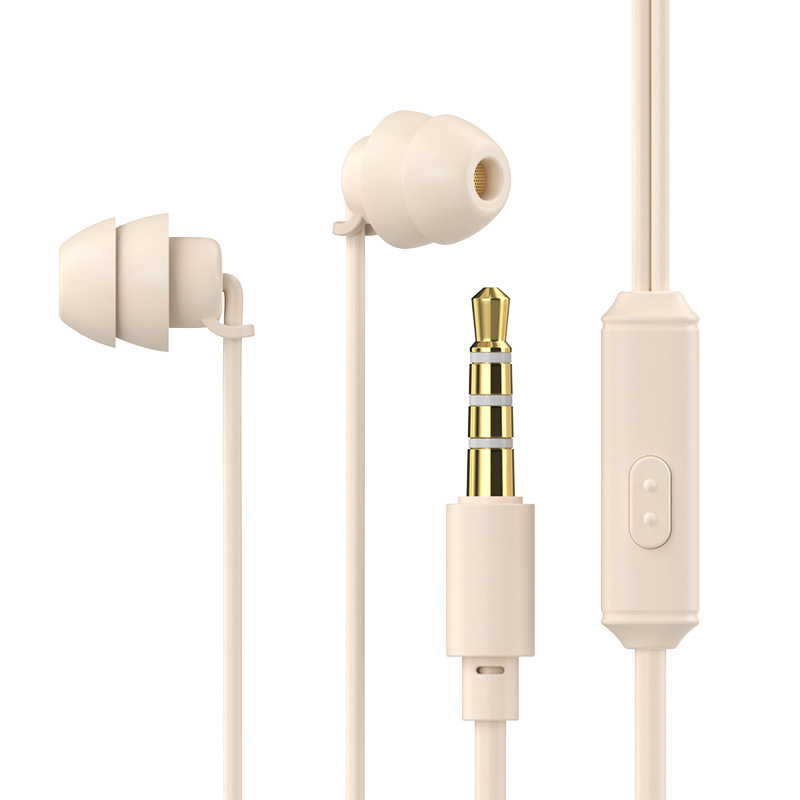 Y2 Sleep Headphones are waterproof for both IOS and Android, suitable for calls and singing. They are a type of earphone with a wired wired control for sleep Item Picture