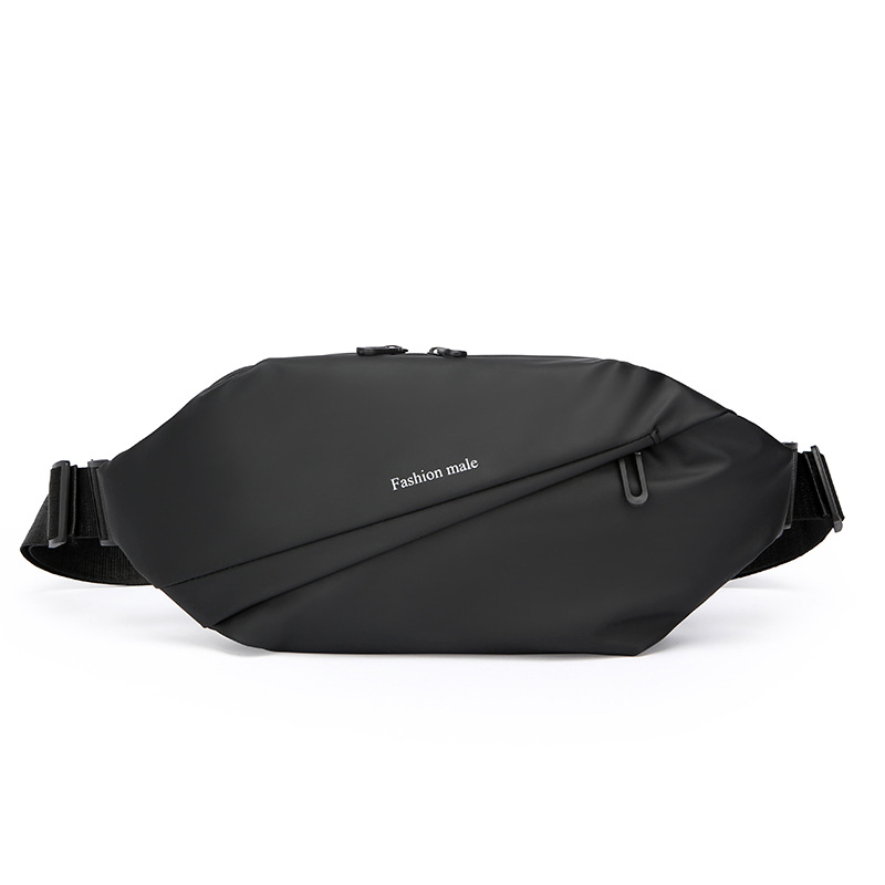 Streetwear men's chest bag, fashionable and casual single-shoulder bag, new niche design, versatile men's crossbody bag chest bag Item Picture