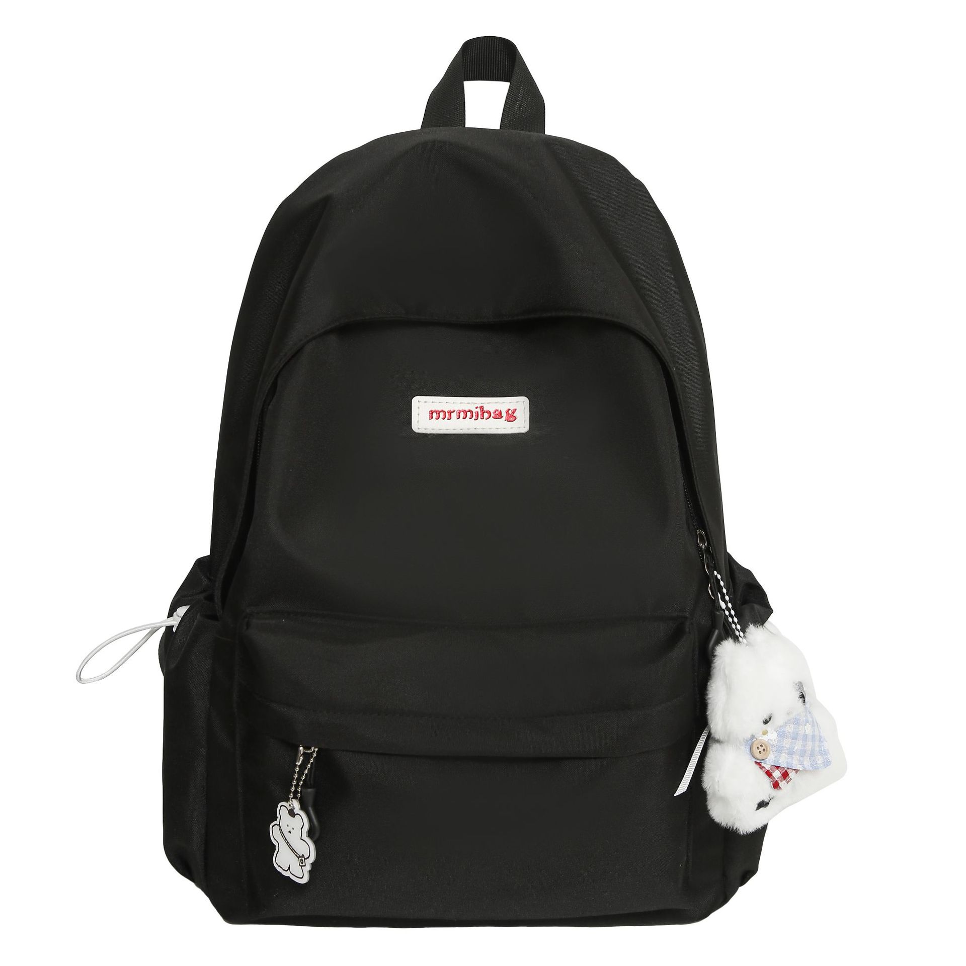 The new summer ins cream-themed college student schoolbag features a high aesthetic level, a single-shoulder bag with a niche design sense and a simple backpack Item Picture
