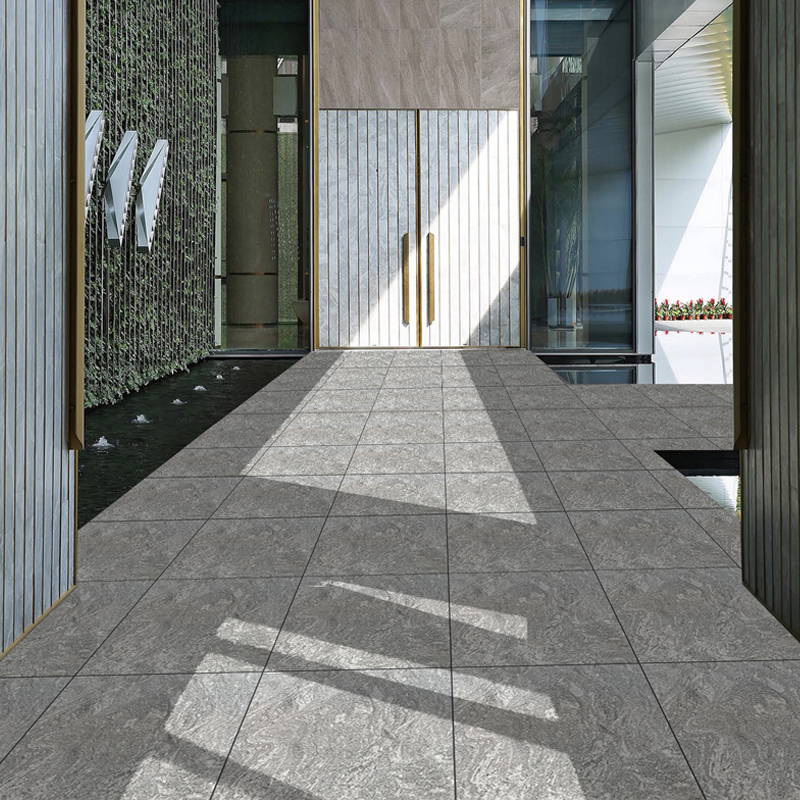 Garage floor tiles: 300x600, 25mm thick, ecological paving stone, courtyard imitation granite quartz tiles, imitation stone PC tiles Specification drawing