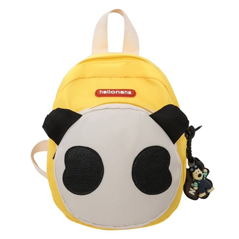 2024 New Cute baby kindergarten schoolbag, Panda Children's lightweight backpack, versatile girls' travel backpack Item Picture