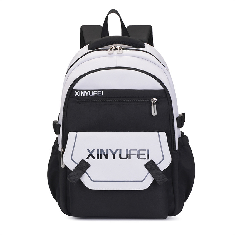 Schoolbag for girls' high school students, appearance level, grades 3-6, 2024 Summer new Korean style ins color contrast high-quality middle school backpacks Item Picture