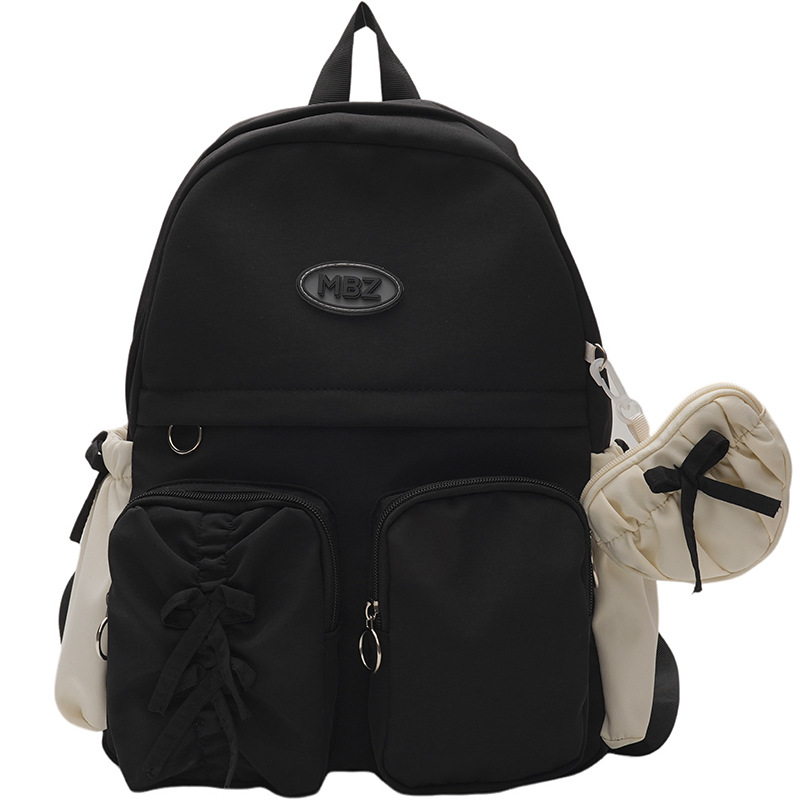 This is a cute and fresh backpack for students in grades three to five on campus, with a high level of appearance and taro purple Item Picture