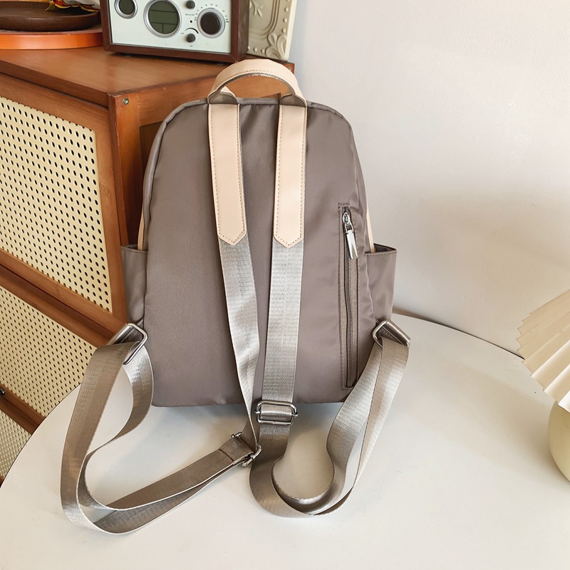 New summer travel backpack: Japanese style, fashionable, simple and versatile backpack, a lightweight schoolbag for college students' commuting Specification drawing