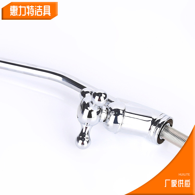 Zinc alloy water purifying faucet, 2-point standard connection gooseneck direct drinking water faucet, three-prong cold and hot basin faucet Application Scenario