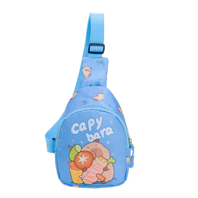 Spring 2025 new children's bag with cartoon pattern, single-shoulder crossbody bag, fashionable baby storage bag for going out and playing Item Picture