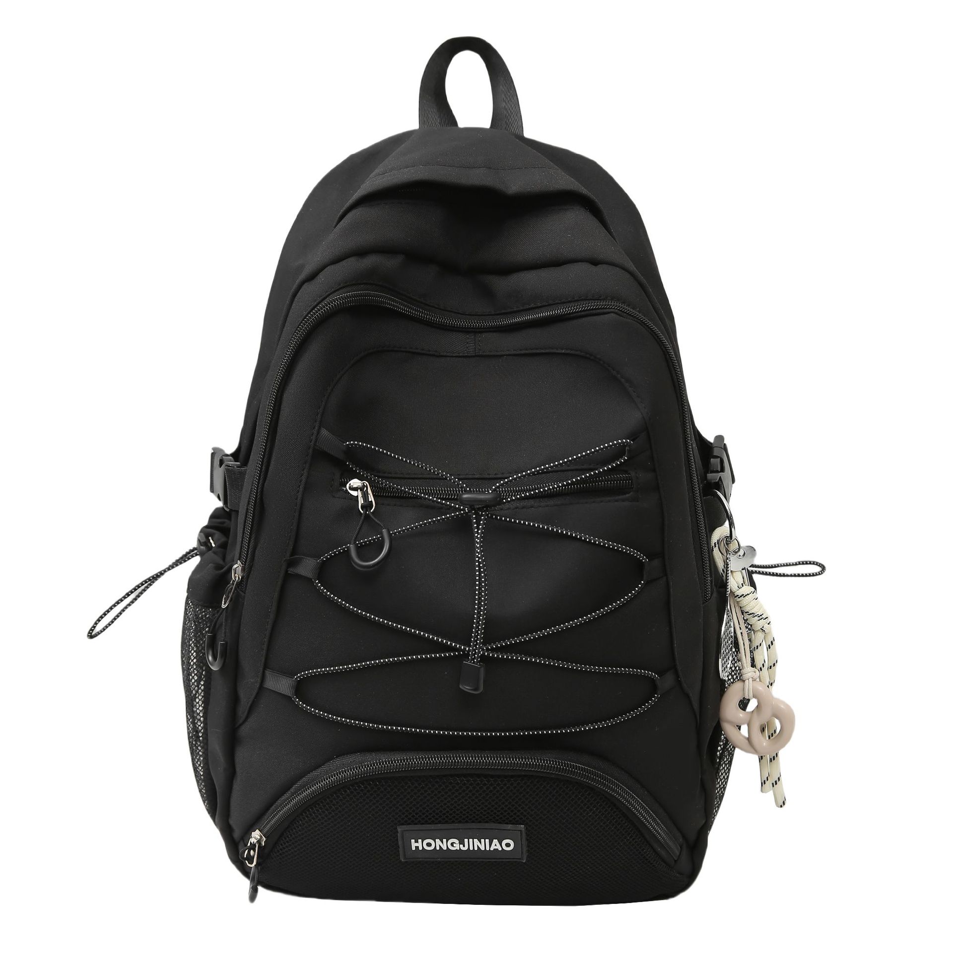 New versatile workwear college student schoolbag, casual sports, large capacity, high appearance level, backpack travel, outdoor backpack Item Picture