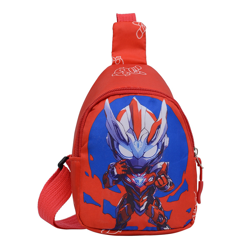 The new autumn collection features a cute cartoon outdoor crossbody bag for girls and a small pocket bag for boys' travel Item Picture